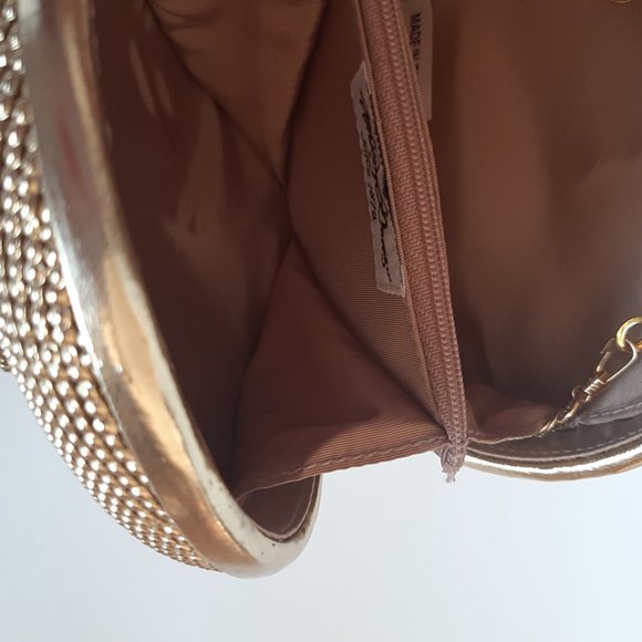 Whiting & Davis Gold Mesh Clutch - Picture 5 of 5